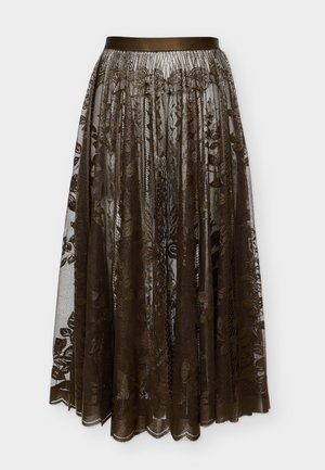 Lollys Laundry, COLLINSLL MIDI SKIRT - Дълга пола - dark mokka