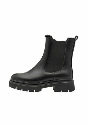 Marco Tozzi CHELSEA  - Bottines à plateau - black