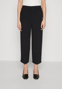 Tommy Hilfiger - WIDE LEG CROP - Bukser - desert sky Miniaturebillede 1