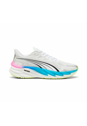 VELOCITY NITRO 4 - Chaussures de running sur route - puma white/ultra blue/poison pink