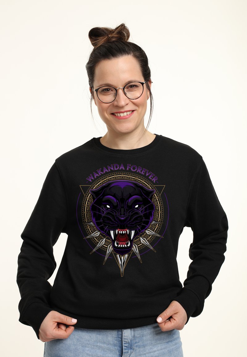 Marvel AVENGERS CLASSIC PANTHER FILES - Sudadera - black