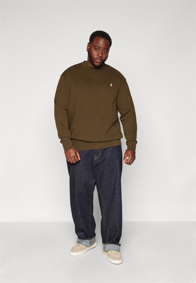 Polo Ralph Lauren Big & Tall LOOPBACK FLEECE SWEATSHIRT - Športni pulover - dark loden