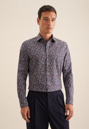 SLIM - Formal shirt - brown