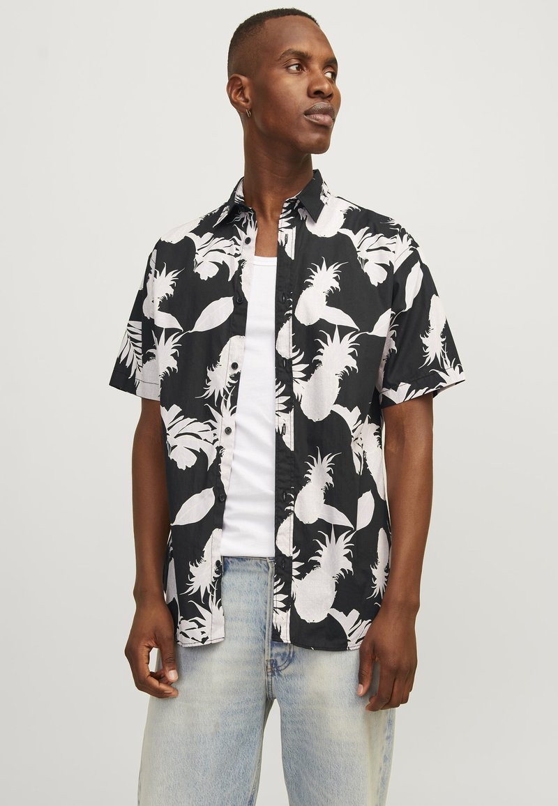 Jack & Jones - JORJOSHUA ARUBA SHIRT - Marškiniai - tap shoe, Padidinti