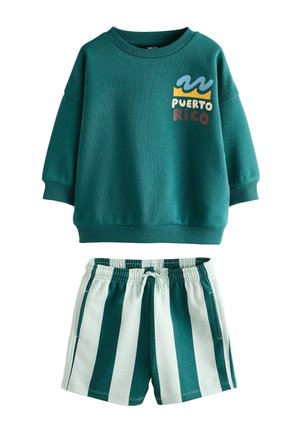 Next CREW NECK SET - Tuta - dark green