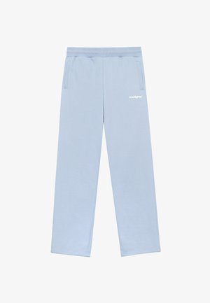 LOW LIGHTS STUDIOS®, BASIC LOGO JOGGER - Pantalon de survêtement - sky blue