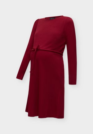 Anna Field MAMA by Zalando, LONG SLEEVE 2 IN 1 DRESS - Robe de jour - rhubarb