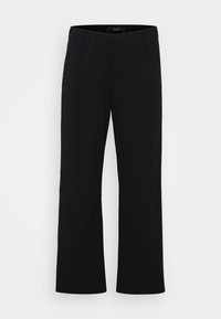 VMBERLIN WIDE PANEL CUR - Stoffhose - black