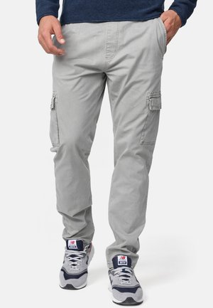 INDICODE JEANS BROADWICK - Pantalones cargo - gray