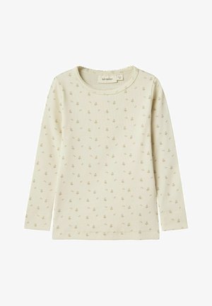 Lil' Atelier MIT LANGEN ÄRMELN PRINT - Pikkade varrukatega topp - turtledove