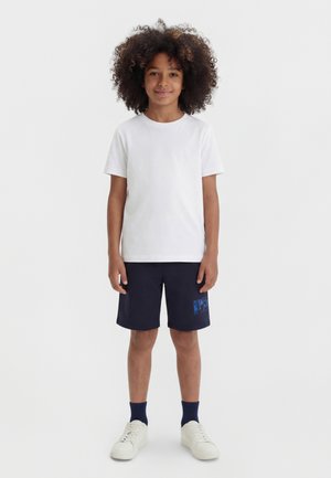 LOGO LAB STORY UNISEX - Rövidnadrágok - new navy