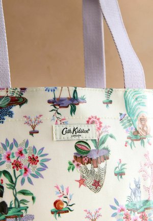 Cath Kidston, PANDA PRINT MEDIUM BOOK BAG - Käsilaukku - ecru