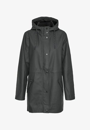 Vero Moda, VMMALOU COATED JACKET NOOS - Regnjakke / vandafvisende jakker - asphalt