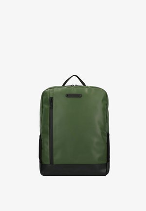 Greenburry UPCYCLED TARPAULIN 39.5 CM LAPTOPFACH - Rugzak - olive black