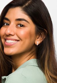 Sofia Milani LEAF - Örhänge - silver coloured