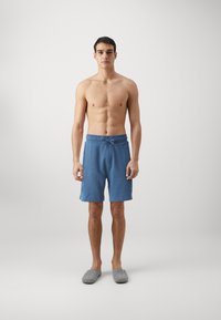 HUGO Pyjamasbukse - medium blue