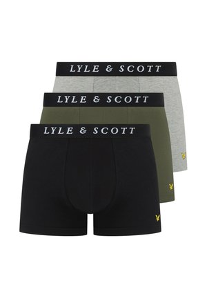 NEVILLE 3-PACK - Chiloți boxer - grün