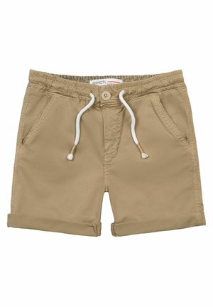 STRAIGHT LEG AND SIDE POCKETS - Shorts - stone