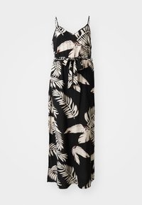 VMCEASY SLIT VNECK DRESS - Robe longue - black