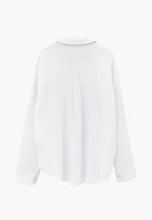 OXXO, OXXO OVERSIZE SHIRT WITH POCKET DETAIL - Blusa - white