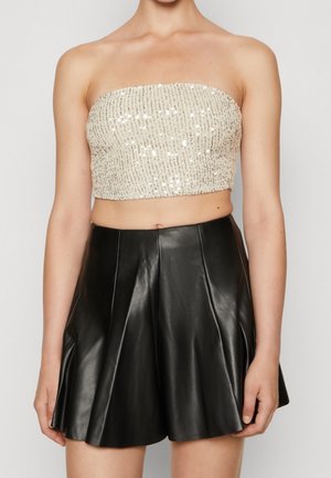 Top - silver-coloured