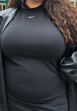 Jerseyklänning - black