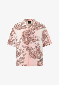 Ed Hardy REPEAT DRAGON CAMP Shirt pink white/light pink Zalando