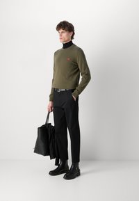 HUGO SAN CASSIUS - Maglione - dark beige