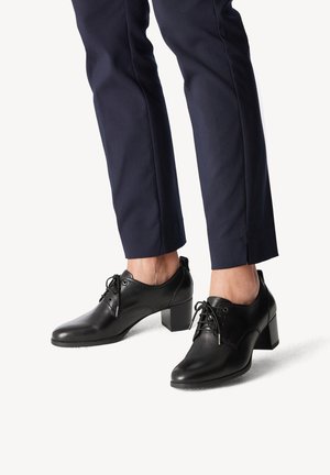 TROTTEUR - Veterschoenen - black