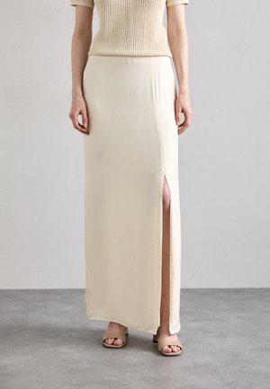 ILANA SKIRT - Maxi sukně - ivory