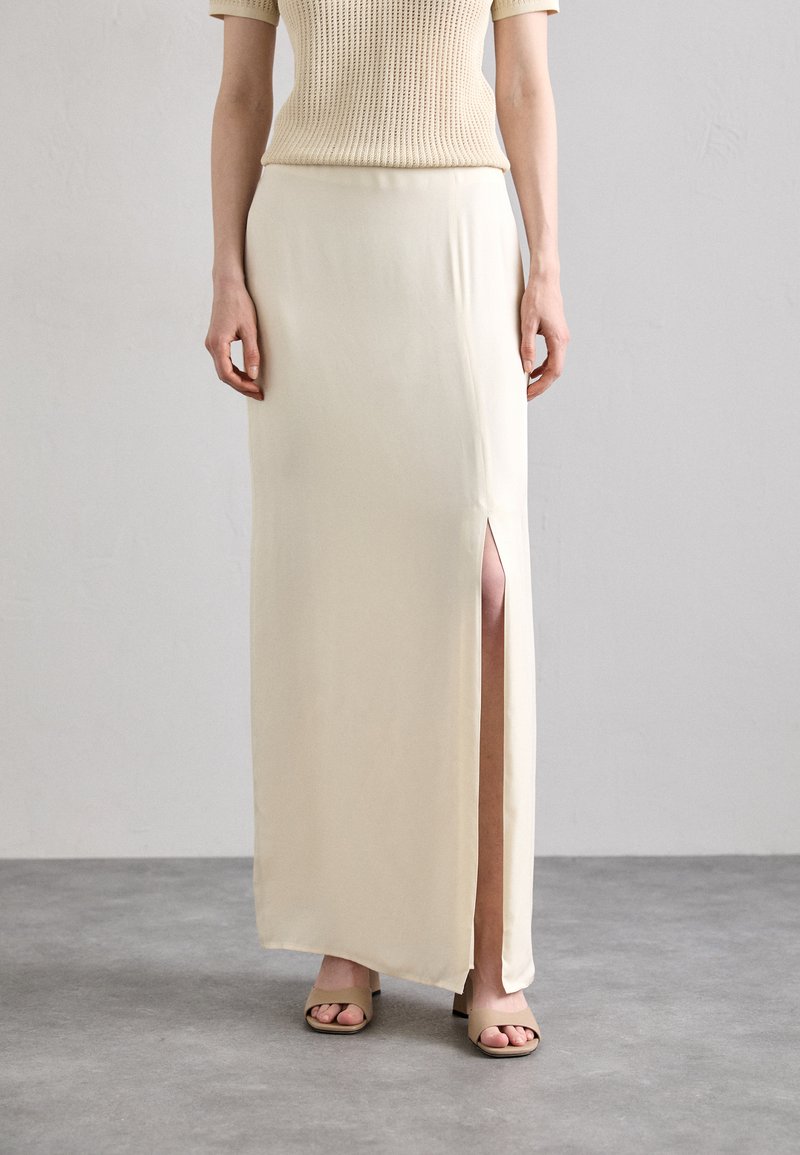 rag & bone - ILANA SKIRT - Maxi szoknya - ivory, Nagyítás