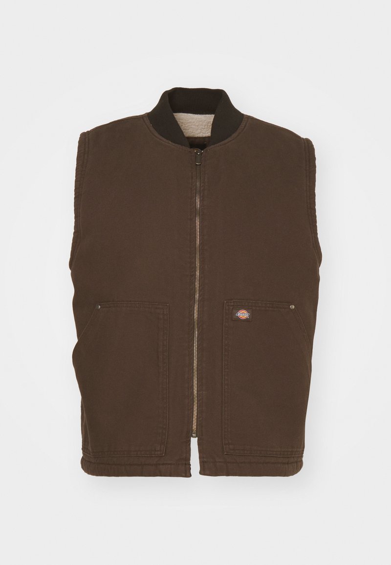 Dickies Bodywarmer donkerbruin Dickies Bodywarmer donkerbruin