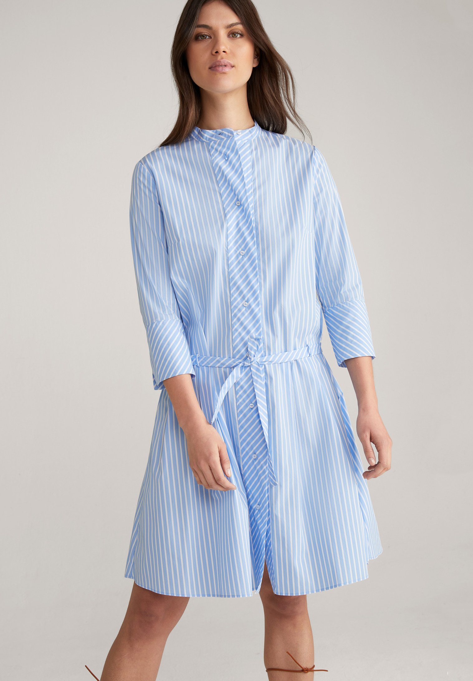 JOOP! Blusenkleid - blau/weiß gestreift/blau - Zalando.at