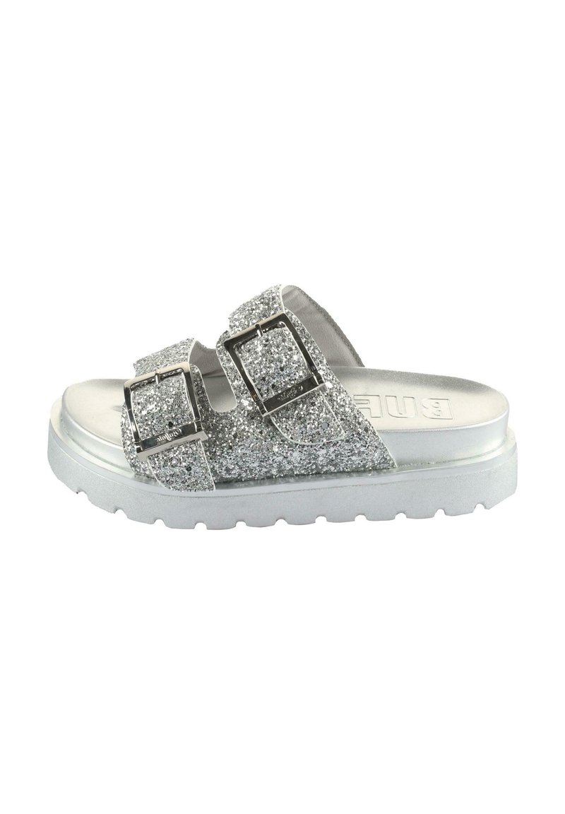 Buffalo - RAYA ARI GLAM - Mules - silver, Enlarge