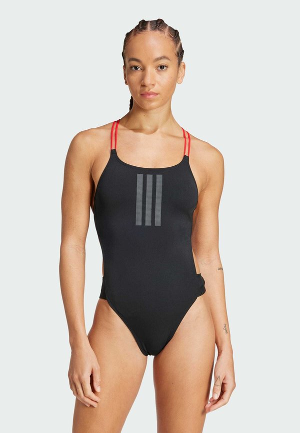 RIPSTREAM 3-STRIPES X-BACK - Swimsuit