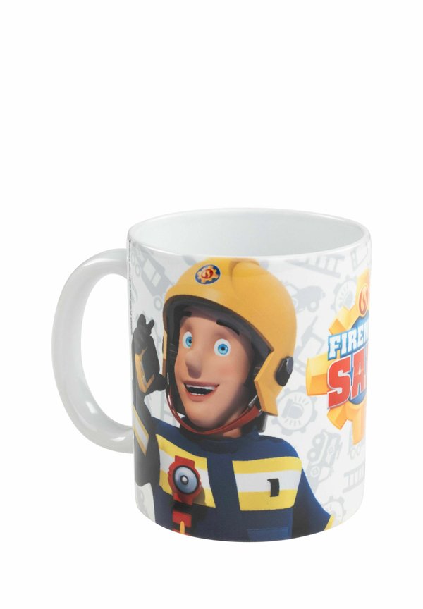 FEUERWEHRMANN TASSE LOGO KAFFEE – Kindertasse – weiß
