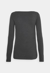 Anna Field Tall 2 PACK  - Camisola de manga comprida - black/ dark grey