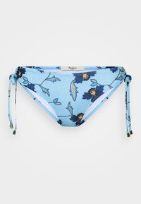 Pepe Jeans FLOWER - Bikini pezzo sopra - sky blue/blu Pepe Jeans FLOWER - Bikini pezzo sopra - sky blue/blu