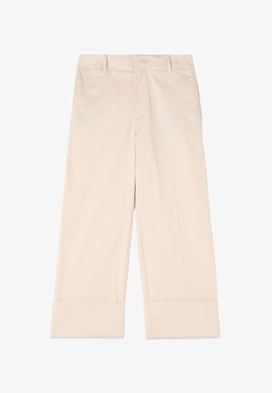 Oltre, PANTALONI CROPPED - Pantalon classique - beige