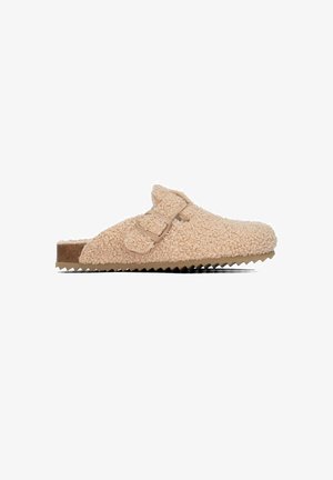 XTI, ZUECO DE MUJER PLANO - Sandalias planas - beige