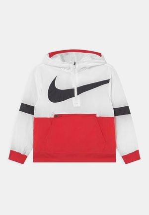 CROSSOVER - Verryttelytakki - white/university red/black