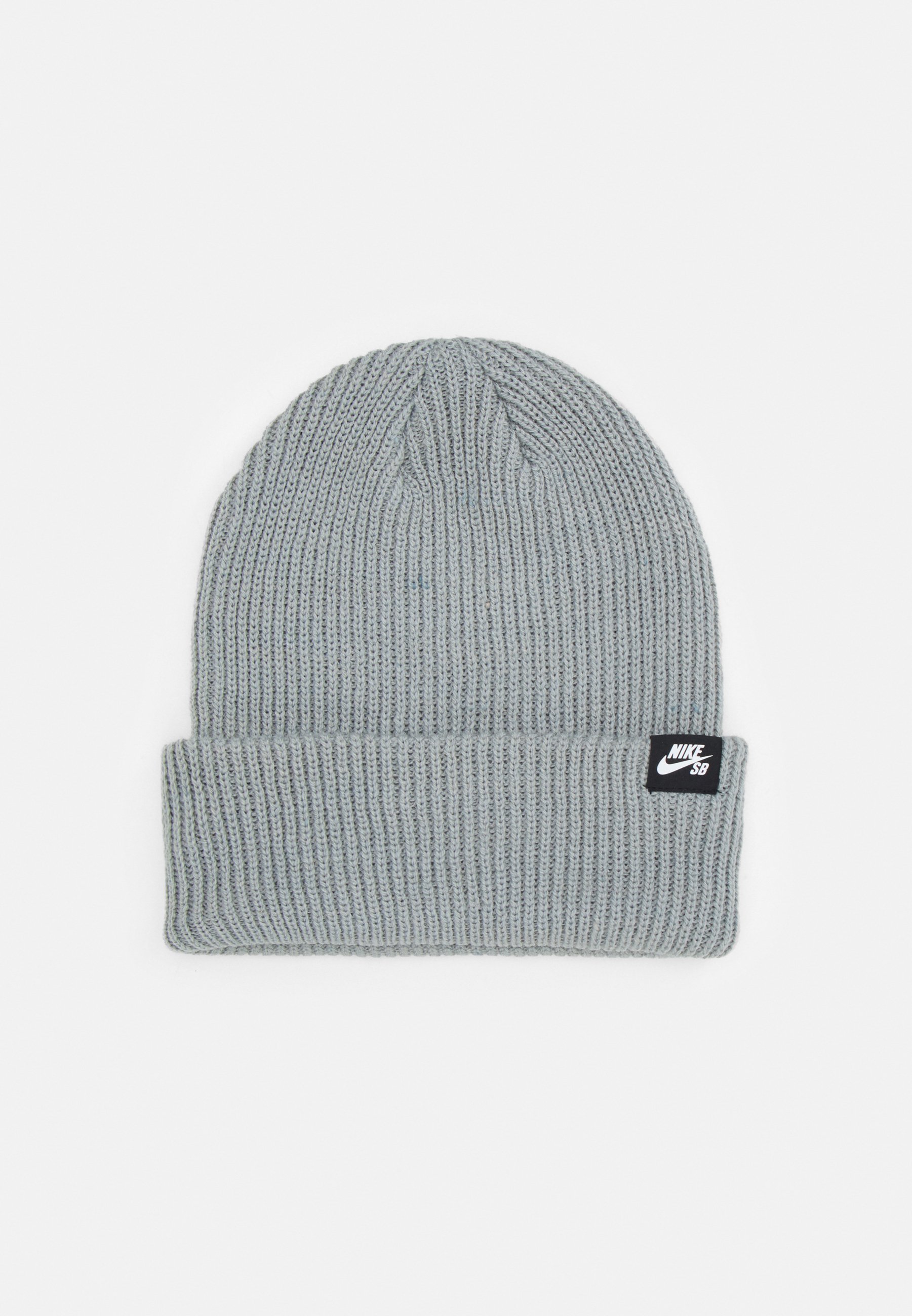 Nike BEANIE FISHERMAN UNISEX - Huer - dark grey heather/grå - Zalando.dk