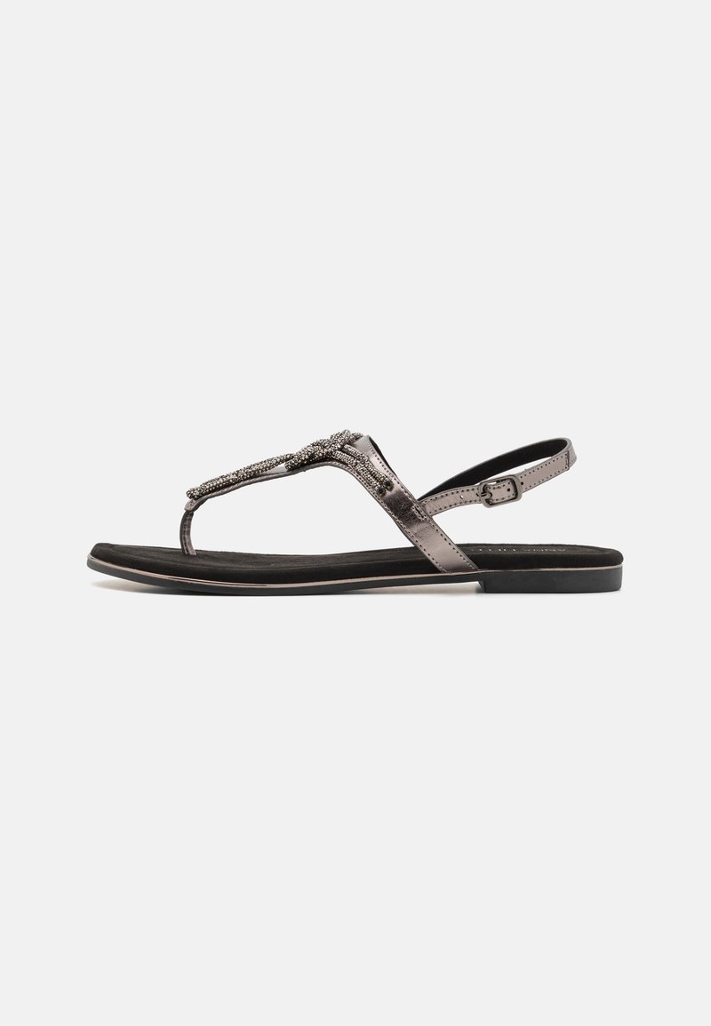 Anna Field Tåsandaler - gunmetal