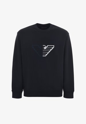 Emporio Armani Connected EMPORIO ARMANI - Felpa - blu