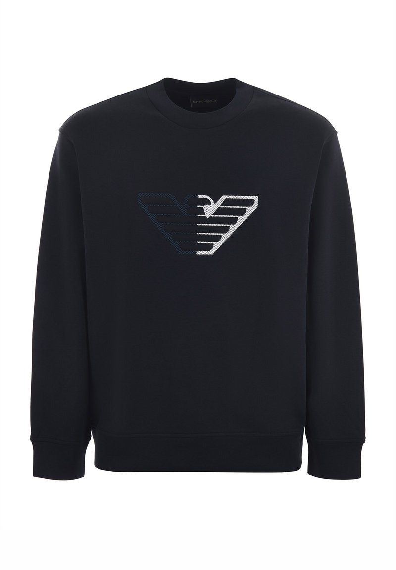 Emporio Armani Connected EMPORIO ARMANI - Felpa - blu