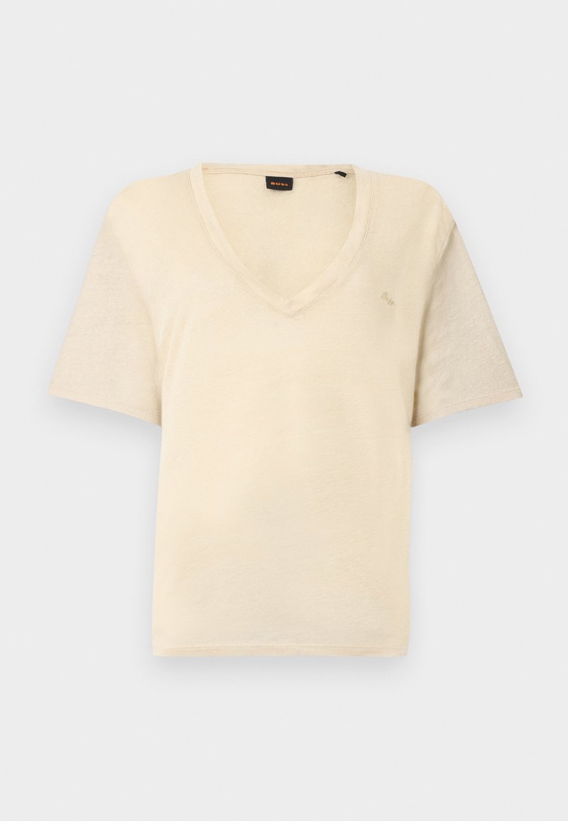 Boss T-shirt basic beige