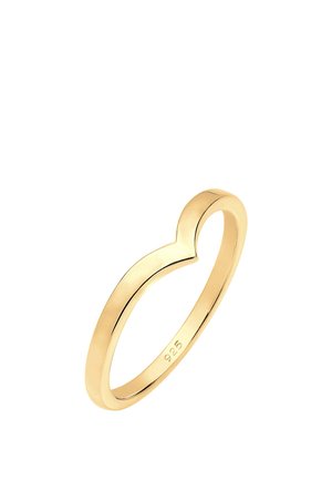 Elli BASIC V-FORM - Prsten - gold-coloured