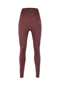 BODY BOOST SCRUNCH EFFECT - Leggings - brown