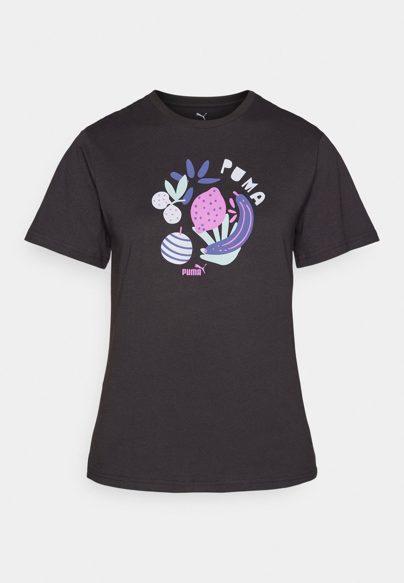 Puma T-shirt print zwart Puma T-shirt print zwart