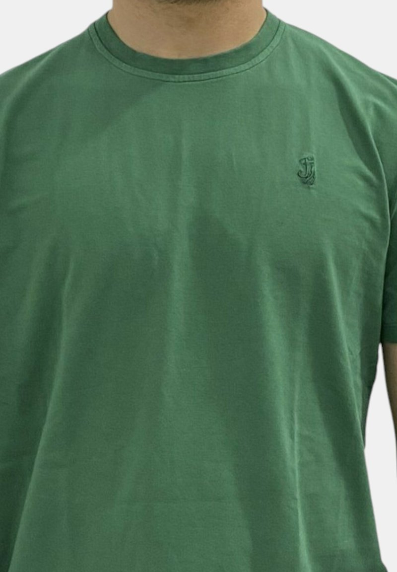 Jeckerson Bambino T-shirt Con Taschino A Righe Beige